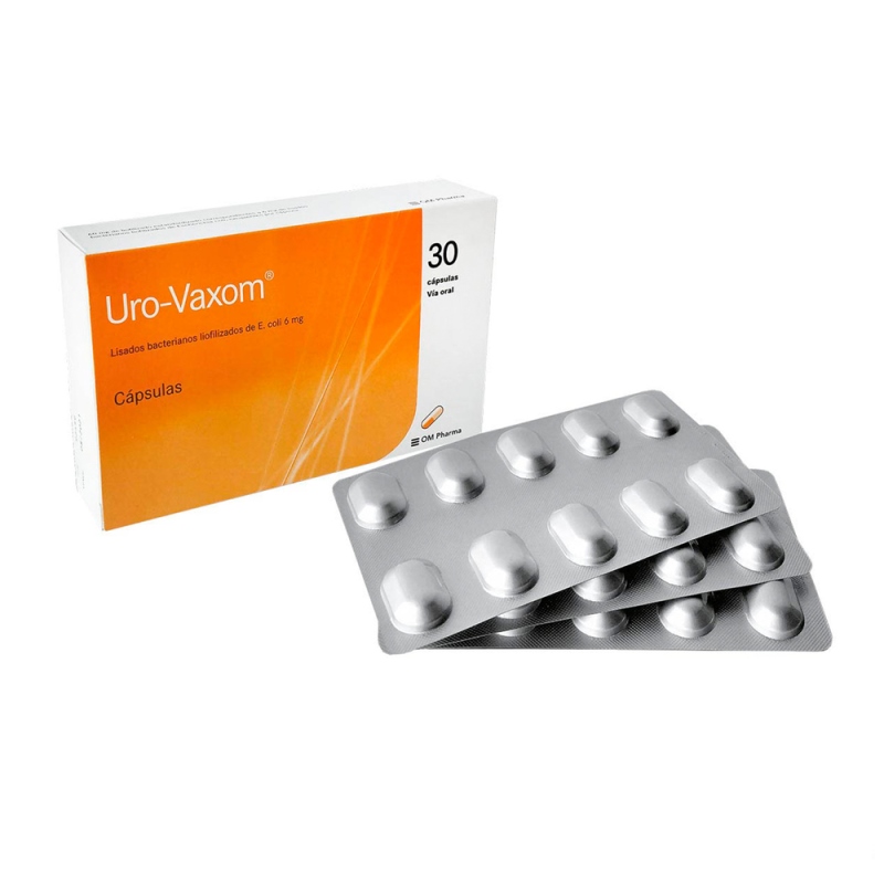 Uro-Vaxom Lisado E. coli 30 Cápsulas Adultos