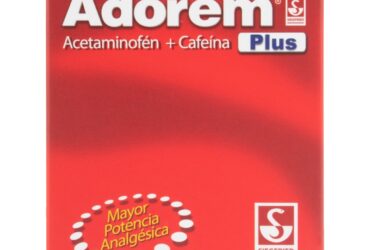 ADOREM PLUS ACETAMINOFEN+CAFEINA 100TBS