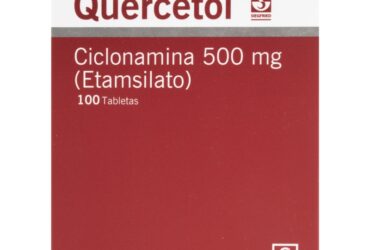 QUERCETOL 500 MG 100 TABLETAS (A)