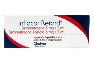 INFLACOR RETARD 6+6 MG 2 ML AMPOLLA