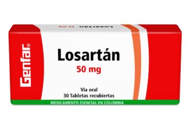 LOSARTAN 50 MG 30 TABLETAS GF