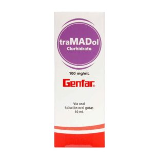 TRAMADOL 100 MG GOTAS 10 ML GF