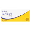 SERTRALINA 50 MG 10 TABLETAS LS