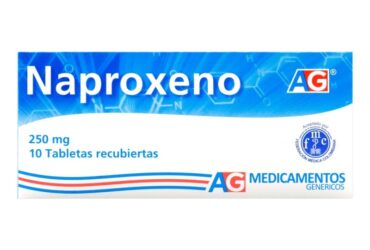 NAPROXENO 250 MG 10 TABLETAS AG