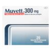 MUVETT 300 MG 20 TABLETAS (3%+)(A)