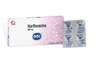 NORFLOXACINA 400 MG 14 TABLETAS MK