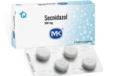 SECNIDAZOL 500 MG 4 TABLETAS MK