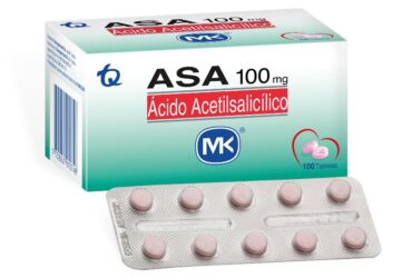 ASA 100 MG 100 TABLETAS MK