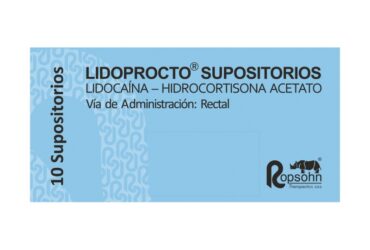 LIDOPROCTO 10 SUPOSITORIOS(3%+)