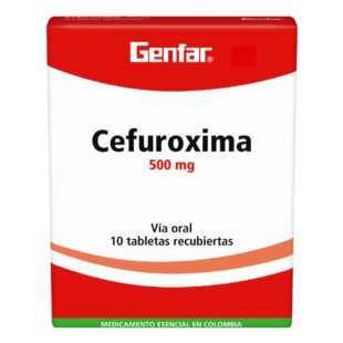 CEFUROXIMA 500 MG 10 TBS GF(P)43850