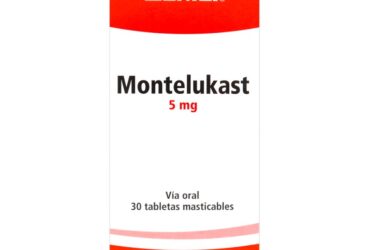 MONTELUKAST 5 MG 30 TABLETAS GF