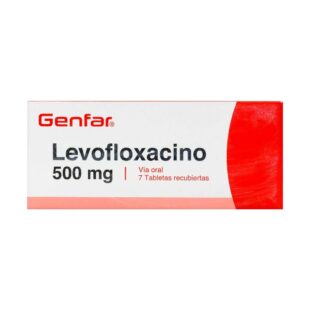 LEVOFLOXACINO 500 MG 7 TABLETAS GF
