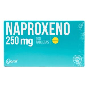 NAPROXENO 250 MG 300 TABLETAS LP