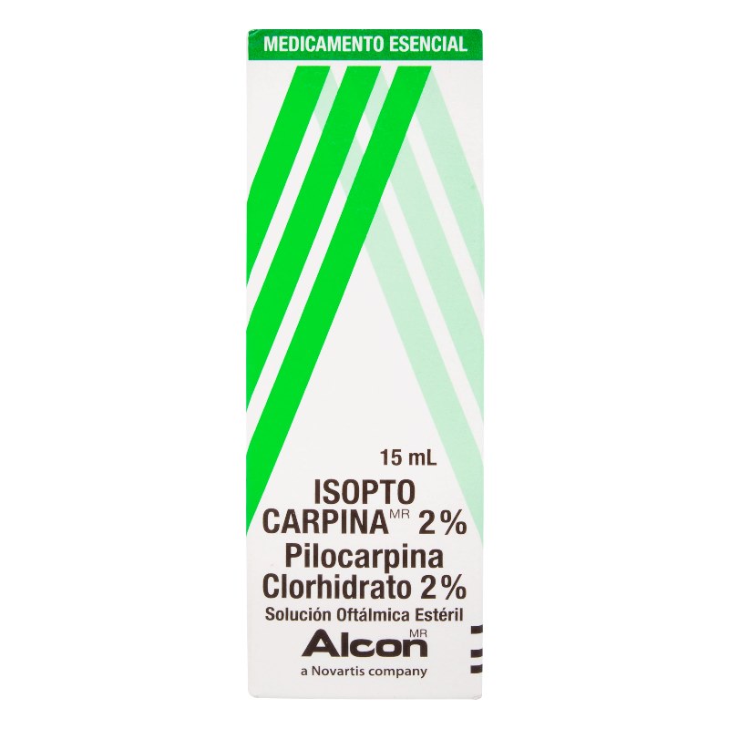 Isopto Carpine Pilocarpina 2% Solución Oftálmica 15 ml