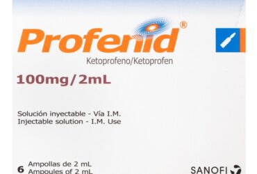 Profenid Ketoprofeno 100 mg Caja x 6 Ampollas