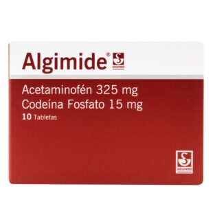 ALGIMIDE 325/15 10 TBS ACETAM/CODEINA