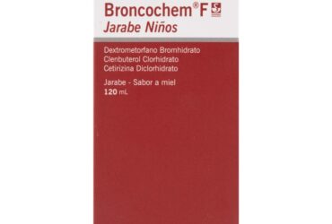 BRONCOCHEM F PEDIATRICO JARABE 120 ML
