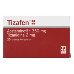 TIZAFEN 350/2MG 20 TABLETAS(3%+)
