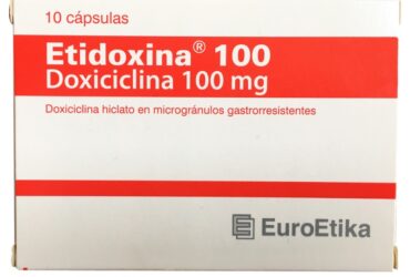ETIDOXINA 100 MG 10 CAPSULAS (3%+)(PAE)