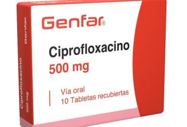 CIPROFLOXACINO 500 MG 10 TABLETAS GF