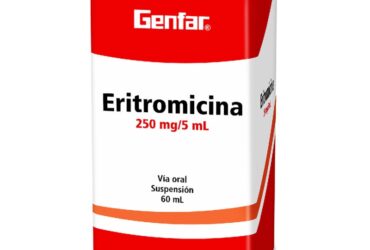 ERITROMICINA 250 MG SUSPENSI 60 ML GF