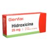 HIDROXICINA 25 MG 20 TABLETAS GF