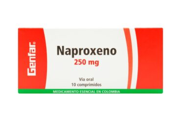 NAPROXENO 250 MG 10 CAPSULAS GF