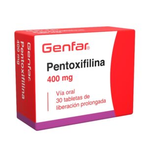 PENTOXIFILINA 400 MG 30 TABLETAS GF