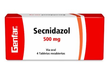 SECNIDAZOL 500 MG 4 TABLETAS GF
