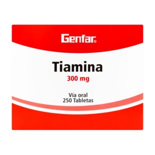 TIAMINA 300 MG 250 TABLETAS GF