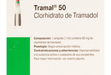 TRAMAL 50 MG/1 ML X 1 AMPOLLA