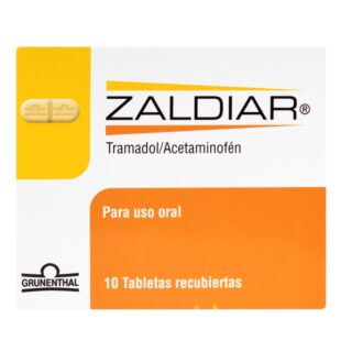 ZALDIAR 37.5/325 MG 10 TABLETAS(3%+)