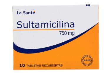 SULTAMICILINA 375 MG 10 TABLETAS LS
