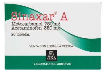 SINAXAR A 20 TABLETAS