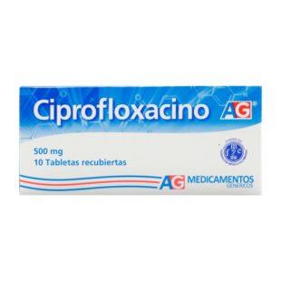 CIPROFLOXACINA 500 MG 10 TABLETAS AG