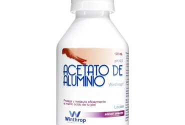 ACETATO DE ALUMINIO 120 ML GF
