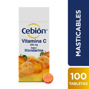CEBION MASTICABLE MANDARINA 100 TBS