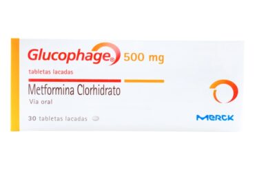 GLUCOPHAGE 500 MG 30 TABLETAS (3%+)