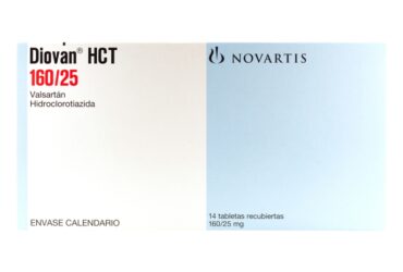 DIOVAN HCT 160/25 MG 14 TBS