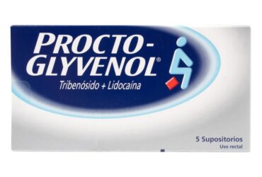 PROCTO GLYVENOL SUPOSITORIOS 5 UND