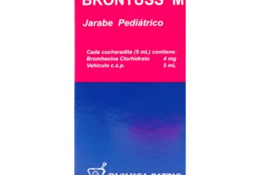 BRONTUSS M PEDIATRICO JARABE 120 ML