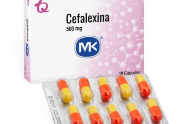 CEFALEXINA 500 MG 10 CAPSULAS MK