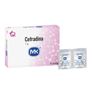 CEFRADINA 1 GR 6 TABLETAS MK