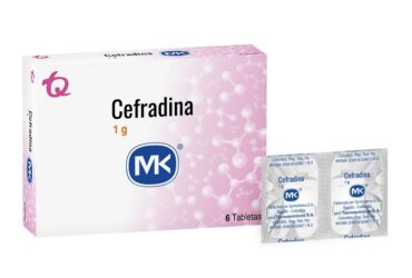 CEFRADINA 1 GR 6 TABLETAS MK