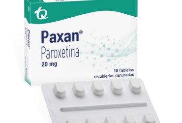 PAXAN 20 MG 10 TABLETAS (3%+)(A)(PAE)