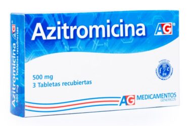 AZITROMICINA 500 MG 3 TABLETAS AG