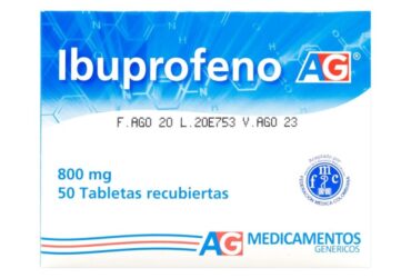 IBUPROFENO 800 MG 50 TABLETAS AG