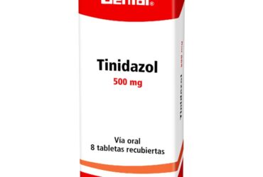 TINIDAZOL 500 MG 8 TABLETAS GF