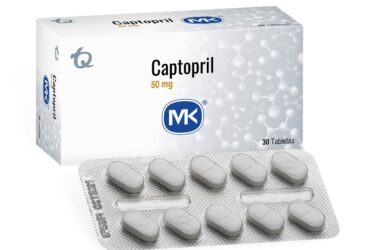 CAPTOPRIL 50 MG 30 TABLETAS MK