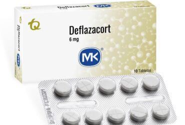 DEFLAZACORT 6 MG 10 TABLETAS MK
